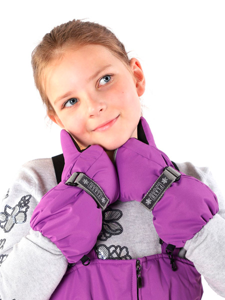 Непромокаемые варежки-краги и перчатки для детей и подростков оптом